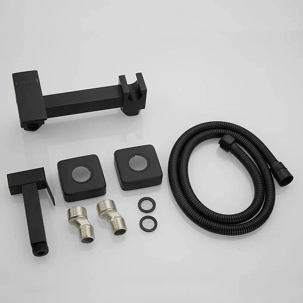 Гигиенический душ со смесителем Shevanik S137H, черный