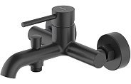 AQ1340MB ЕВРОПА смеситель для ванны, матовый черный