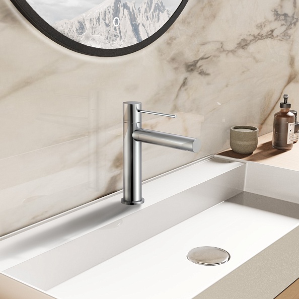 Смеситель для раковины Vincea Aspire VBF-4AS01CH, хром