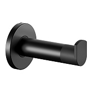 Крючок для полотенца KEUCO Plan с упором для дверцы, чёрный матовый (14911 370000)
