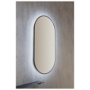 Зеркало Silver Mirrors Viva-BLACK 550х1050 (бесконтактный сенсор) гор/верт