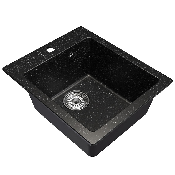 Мойка MIXLINE ML-GM14 черная (308)  420*500*190мм NEW (551902)