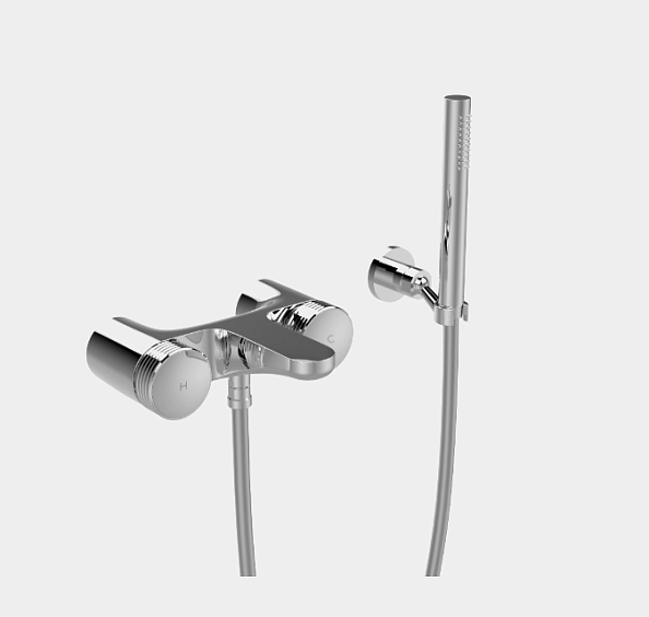 Смеситель для ванны Fima Carlo Frattini Texture Collection, H Collection, хром (F5604HCR)