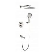 Душевая система встраиваемая Grocenberg GB5001NK, никель