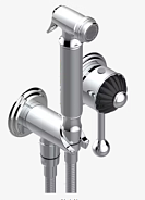 Гигиенический душ THG Jaipur Black Onyx, хром (A9C A02 5840/MBG)