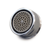 Аэратор WaterSave 6,внеш.резьб.М24,лат.корп.,макс.расх.воды 6л/мин.,