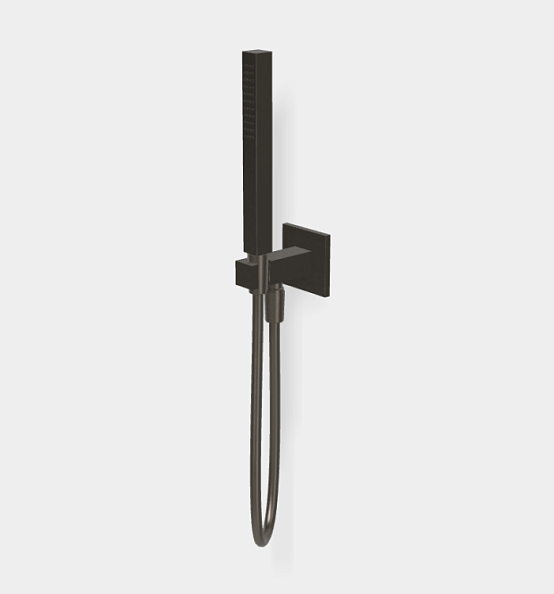 Душевой набор Fima Carlo Frattini Shower set, брашированный чёрный хром (F2438/2NOTCS)