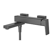 Смеситель Raglo R30.30.09 для ванны и душа настенный излив поворотный 15 см, графит