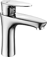 LM0206C "NERO" Смеситель для умывальника монолитный, хром