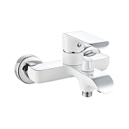 Смеситель для ванны Rose R2102F, белый/хром