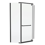 Душевой уголок Knotlor FCD100CG0GM 5-тиугольный 100х100х200, оружейная сталь