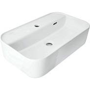 INFINITY SHELF Умывальник накладной 60 см ВКС Белый S1 (WB.CT/Infinity/60-C.Shelf/WHT.G/S1)