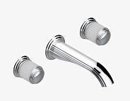 Смеситель для раковины THG Jaipur Satin crystal, хром (A9B A02 40GB)