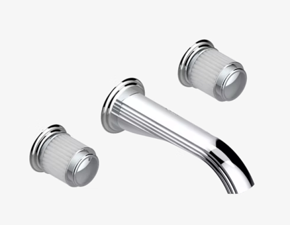 Смеситель для раковины THG Jaipur Satin crystal, хром (A9B A02 40GB)