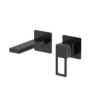 Смеситель для раковины DQ Dortmund встраиваемый настенный черный (DA1714405)