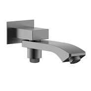 Излив поворотный Raglo R473.70.09 для ванны и душа 20см с функцией переключения латунь, графит