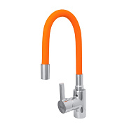 Смеситель для кухни Сантаком stMIRA 5098-6, оранжевый