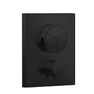 Смеситель для душа Almar Core, на 3 потребителя, черный матовый (E176683.MB)