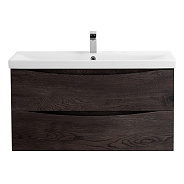 База под раковину подвесная BelBagno Marino-Cer 868х500х438 мм, Rovere Nature Grigio (MARINO-CER-900-2C-SO-RNG-P)