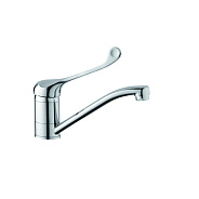 Смеситель для кухни с хирургической ручкой D-Lin D151427-6, хром