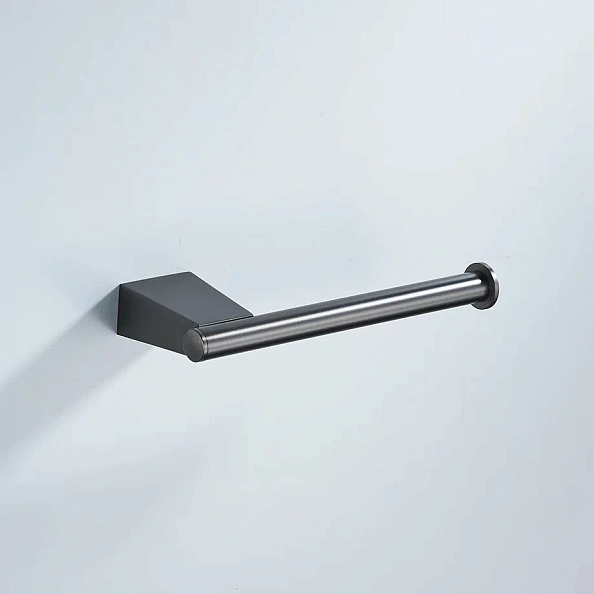 Держатель для туалетной бумаги Shevanik SG5715T, оружейная сталь