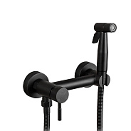 Гигиенический душ со смесителем FRAP F7503-6, черный