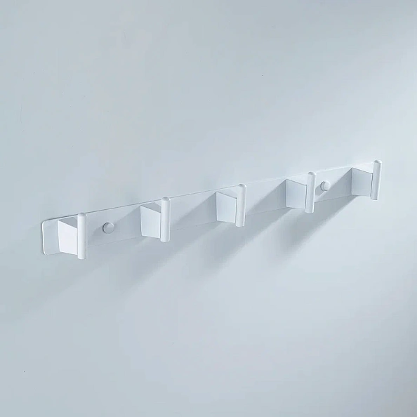 Планка с 5 крючками Shevanik SG5751C, белый