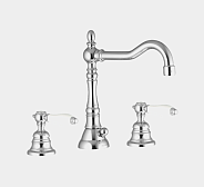 Смеситель для раковины Fima Carlo Frattini Herend, бронза античная (F5401BR)