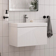 Тумба Velvex подвесная Edge 60.1Y (белая) (tp.EDG.9696.60.1Y белый глянец)