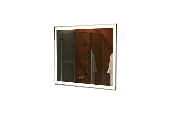 Зеркало MIXLINE "Минио" 800*700 (ШВ) сенсорный выключатель, светодиодная подсветка + подогрев