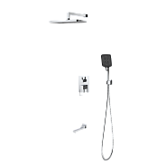 Душевая система для ванны и душа DQ Dortmund встраиваемая с изливом хром (DA1715601)