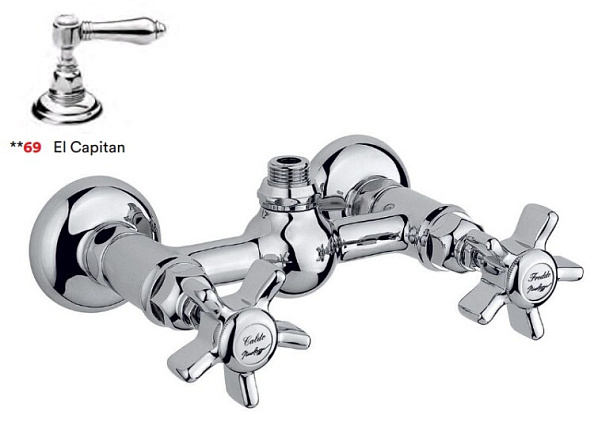 Смеситель для душа Nicolazzi El Capitan, хром (1425 CR 69)