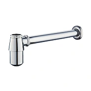 Сифон для раковины Rose RS21, хром