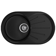 Кухонная мойка GranFest RONDO 750L, черный