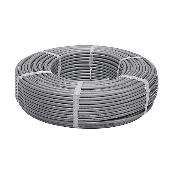 Труба из сшитого полиэтилена Hoobs PE-Xa/EVOH 25х3,5 c антикислородным слоем, серая (бухта 100 м)