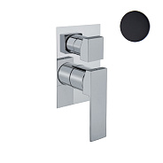 Смеситель для душа встраиваемый Webert Pegaso PE880601560, черный