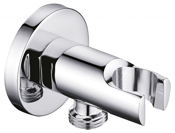 Штуцер с держателем ручного душа Cezares Czr, хром (CZR-AI13-01)