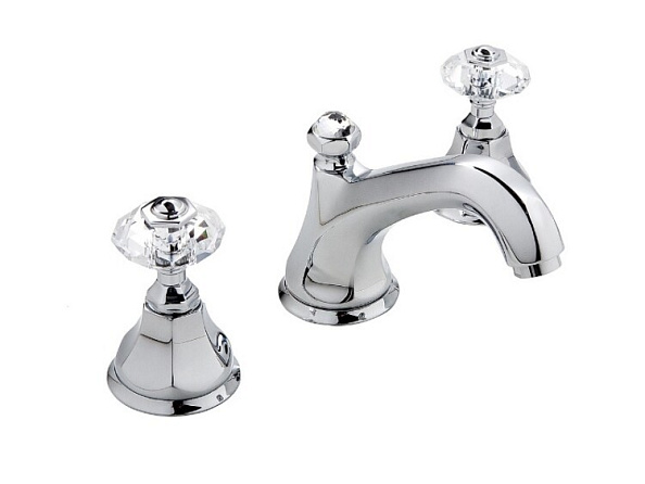 Смеситель для раковины Nicolazzi Crystal Handle, Chrome (1908 CR 15)