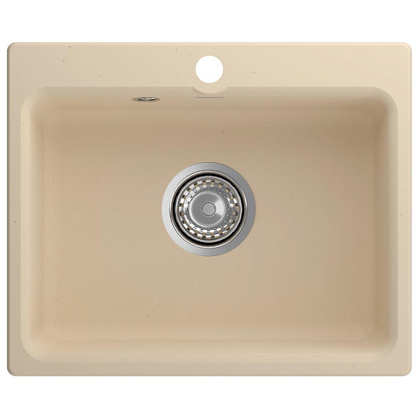 Кухонная мойка GranFest SMART 520, бежевый