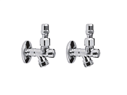 Вентиль Nicolazzi Articoli Vari, Chrome (5578 CR Coppia)