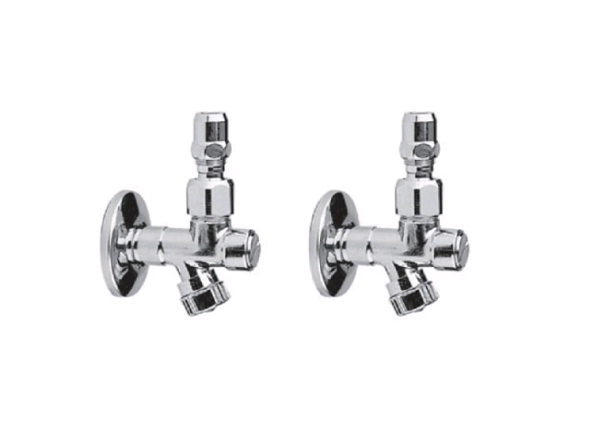 Вентиль Nicolazzi Articoli Vari, Chrome (5578 CR Coppia)