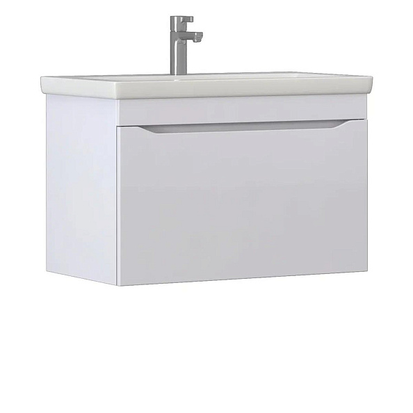 Тумба с раковиной подвесная VIGO Grani 166, 80 см