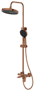 Душевая система BELZ брашированное розовое золото (B24786-2)