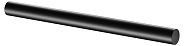 Полотенцедержатель одинарный неповоротный KEUCO COLLECTION REVA 340 мм, чёрный матовый (12822 370000)