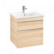 Тумба под раковину Villeroy & Boch Venticello 553x590x477 мм, Elm Impresso (A92301PN)