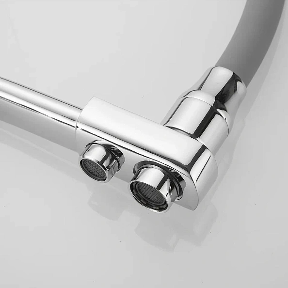 Смеситель для кухни Rose R558, хром