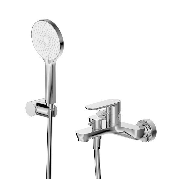 Смеситель для ванны и душа Cezares Stylus, хром (STYLUS-VD-01)