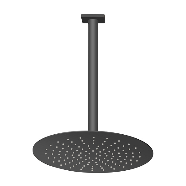 Верхний душ Cezares Czr, черный матовый (CZR-B-TDDR-30/30-NOP)