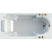 Акриловая ванна Радомир (Fra Grande) Анабель 170х85, с рамой-подставкой (комплектация золото) (4-01-3-0-1-417)