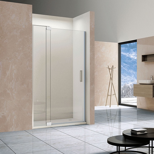 Душевая дверь Vincea Extra (VDP-1E1112CL) 1100/1200х2000 мм, хром, стекло прозрачное